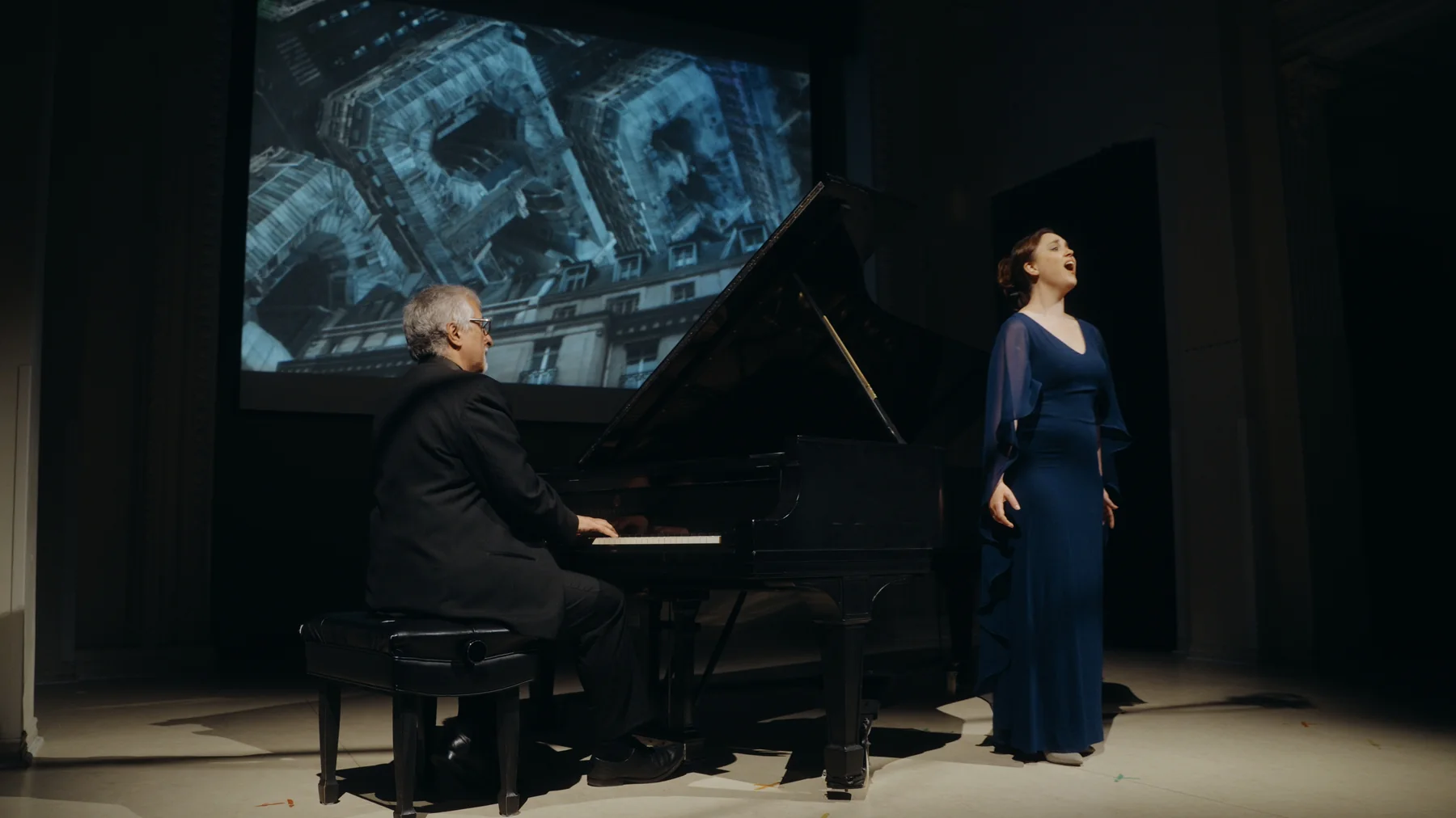Quand le Cinéma Chante — Enzo De Rosa et Jacqueline Woodley sur scène